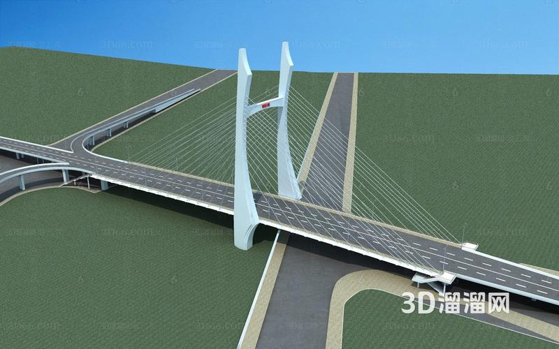 橋梁類型含大橋等3d模型